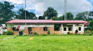 New brick and cement structure medical clinic